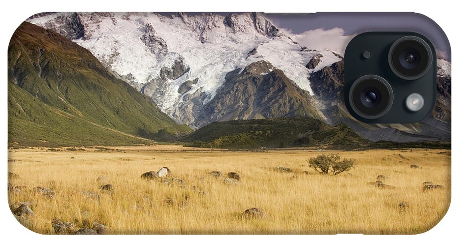Scenics iPhone Case featuring the photograph Mt Sefton #1 by John Elk