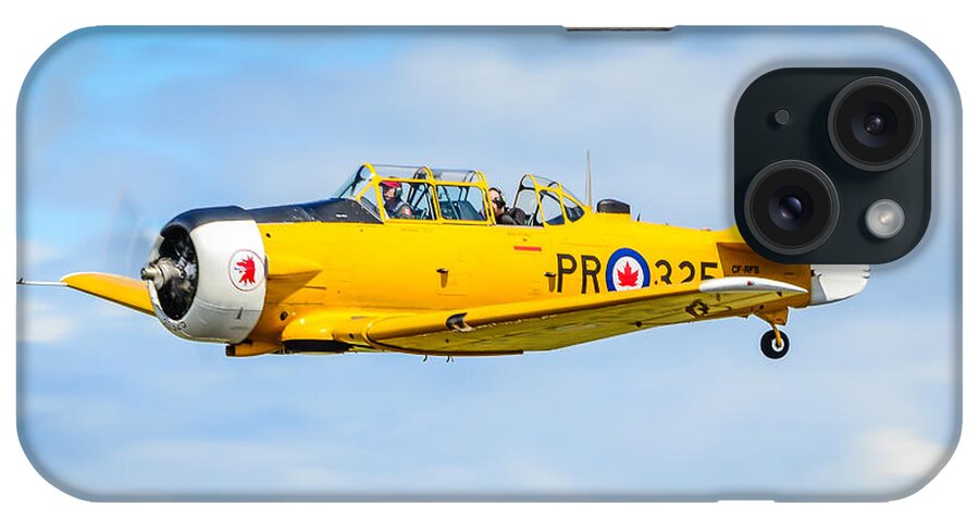Usn iPhone Case featuring the photograph North American Texan SNJ-5 #1 by Puget Exposure
