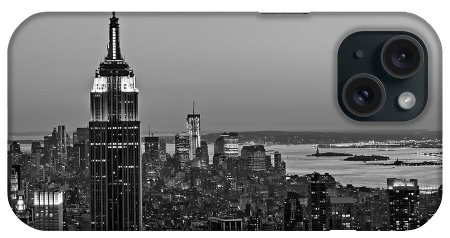 Empire State iPhone Case featuring the photograph NYC Top Of The Rock #1 by Susan Candelario
