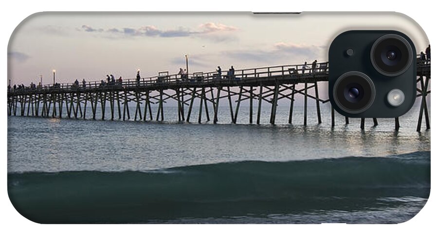 R.d. Decker iPhone Case featuring the photograph Oceanana Fishing Pier by Bob Decker