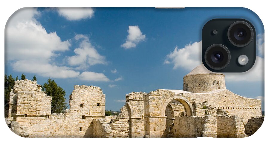 Cyprus iPhone Case featuring the photograph Old Church Anogyra #1 by Jeremy Voisey