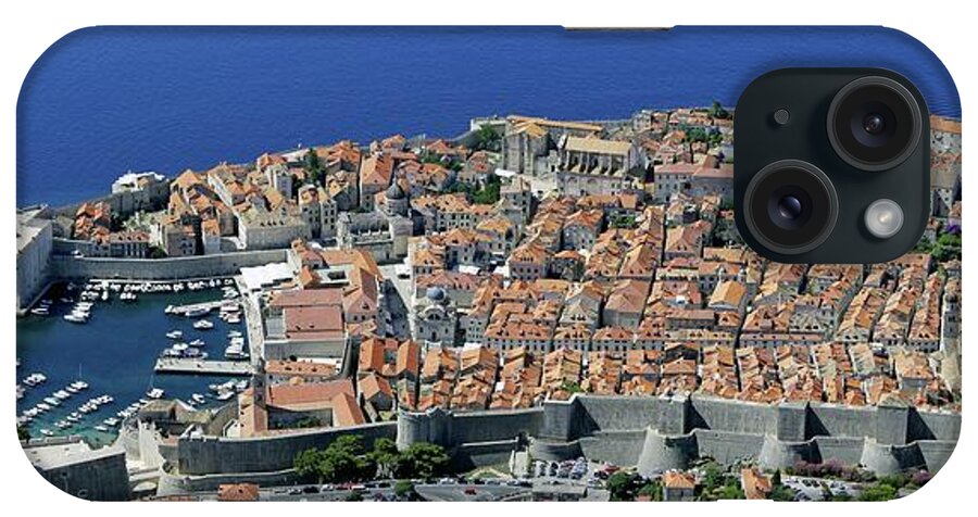 Old City Of Dubrovnik iPhone Case featuring the photograph Old City Of Dubrovnik #1 by Tony Craddock/science Photo Library