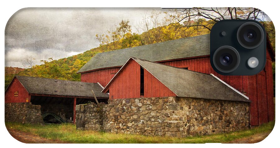 Barn iPhone Case featuring the photograph Old Red Barn #1 by Cathy Kovarik