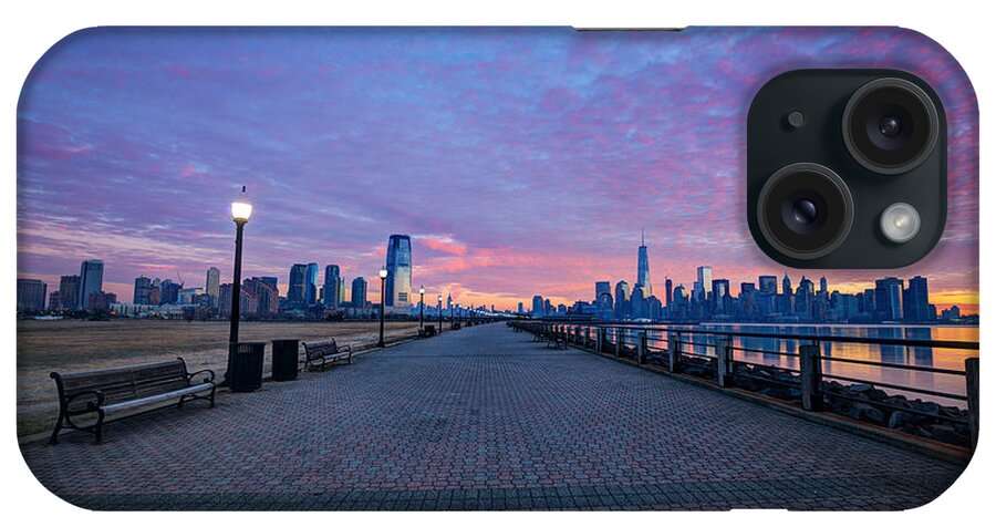 Lower Manhattan iPhone Case featuring the photograph Path to Manhattan #1 by Michael Ver Sprill