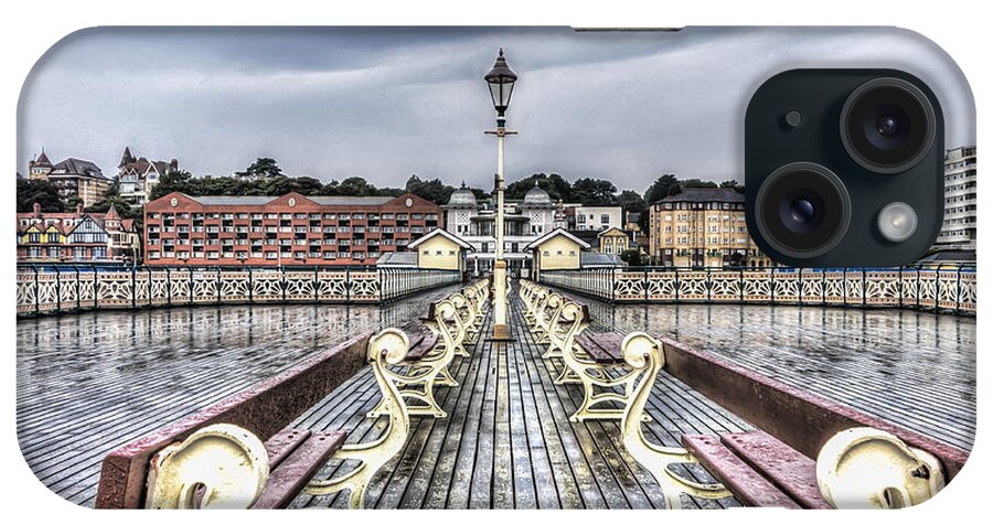 Penarth Pier iPhone Case featuring the photograph Penarth Pier 5 #1 by Steve Purnell