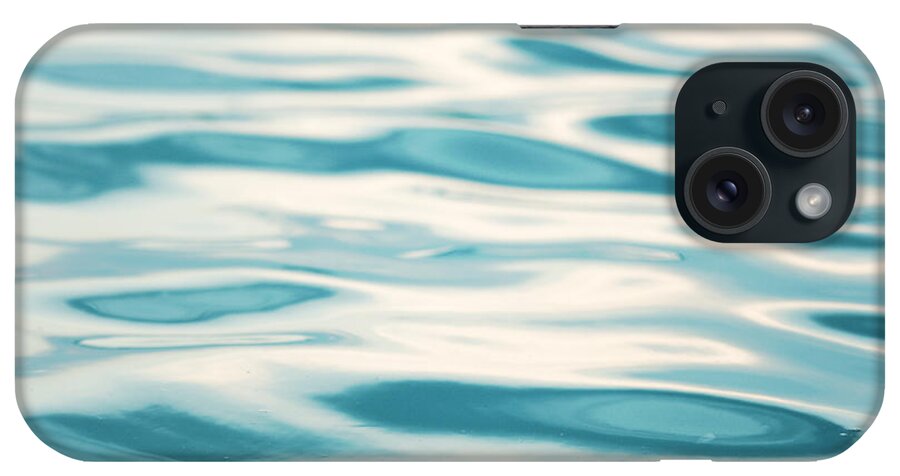 Ocean iPhone Case featuring the photograph Poetry in Motion - Ocean Water Ripples by Carolyn Cochrane