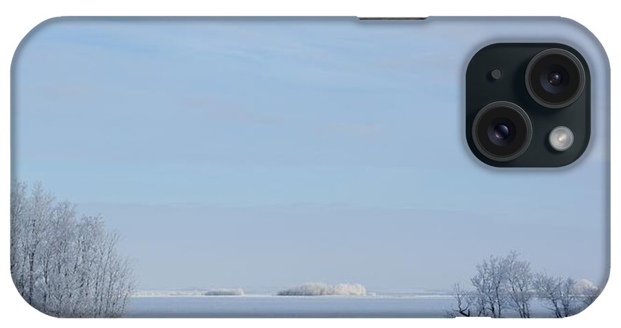 Landscape iPhone Case featuring the photograph Prairie Winter #1 by Ellery Russell