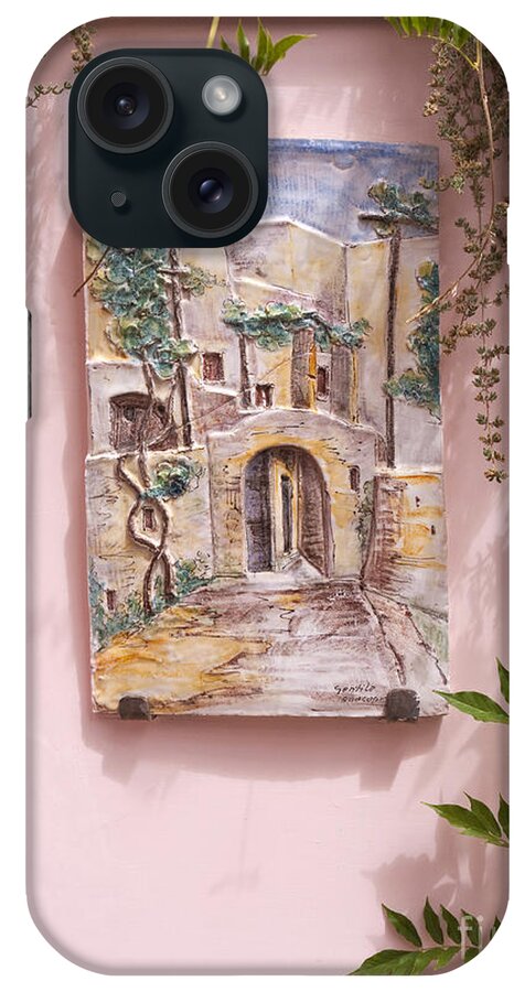 Marina Grande iPhone Case featuring the photograph Pretty in Pink #1 by Brenda Kean