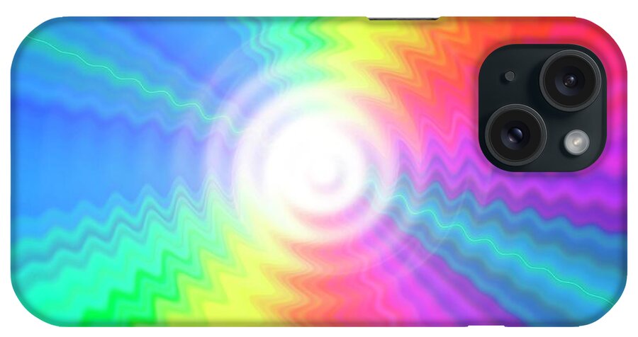 Artwork iPhone Case featuring the photograph Prismatic Pattern #1 by Mehau Kulyk