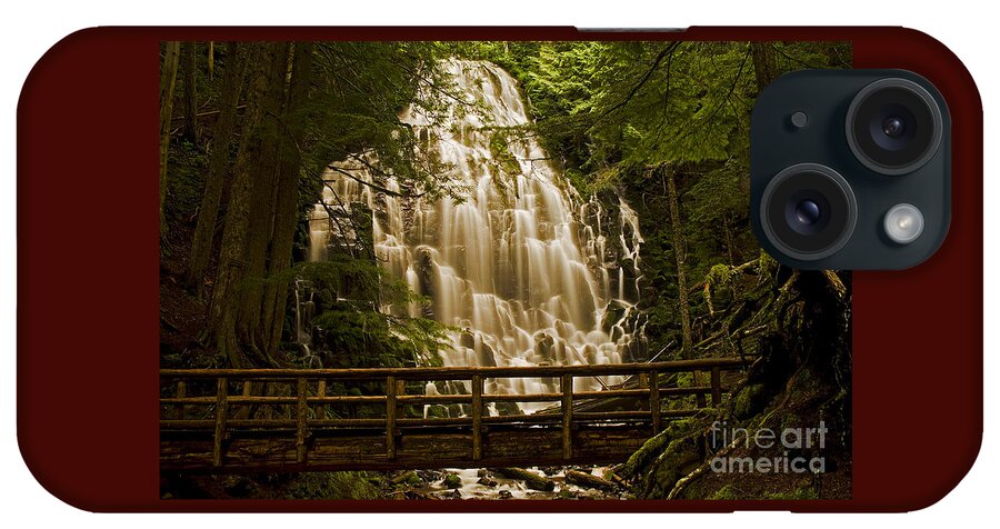 Pacific iPhone Case featuring the photograph Ramona Falls by Nick Boren