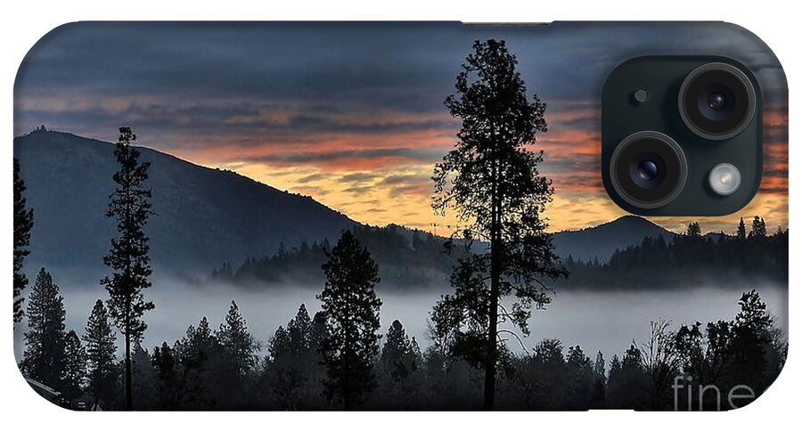 Landscape iPhone Case featuring the photograph Red Dawn #1 by Julia Hassett