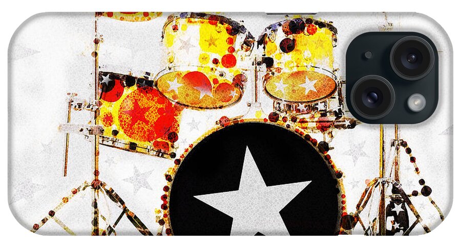 Rock Star iPhone Case featuring the digital art Rock Star #2 by Russell Pierce