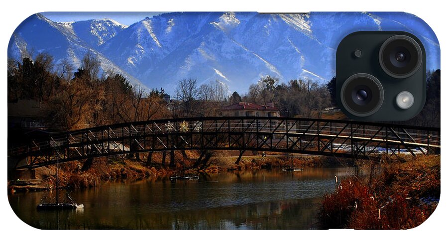 Salem iPhone Case featuring the photograph Salem Pond Bridge Utah #1 by Nathan Abbott