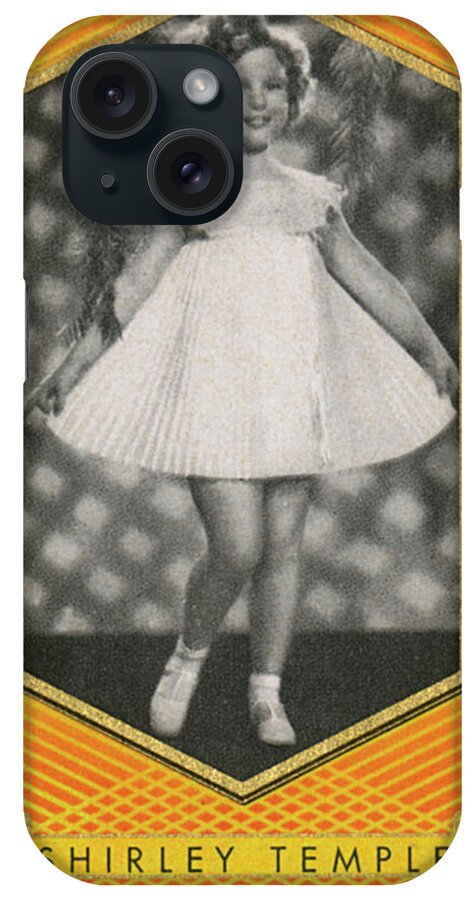 Shirley iPhone Case featuring the photograph Shirley Temple (1928 -2014), American #1 by Mary Evans Picture Library