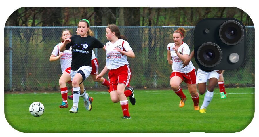 Phhs iPhone Case featuring the photograph Soccer #1 by Michael Petrick