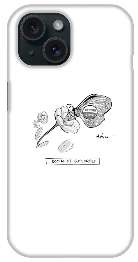 Socialist Butterfly #1 iPhone Case
