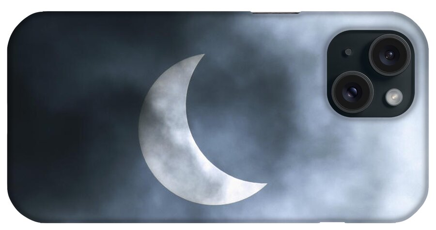 00195733 iPhone Case featuring the photograph Solar Eclipse August 11 1999 #2 by Konrad Wothe