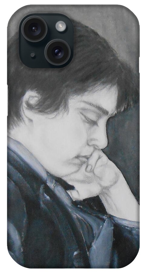 Portrait iPhone Case featuring the mixed media Some Kind Of Wonderful #1 by Jane See