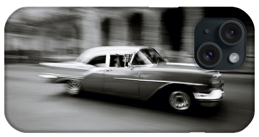 American Car iPhone Case featuring the photograph The Zen Of Havana by Shaun Higson
