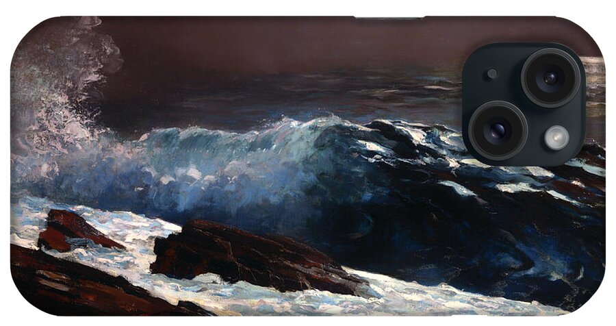 Winslow Homer iPhone Case featuring the painting Sunlight on the Coast #10 by Winslow Homer