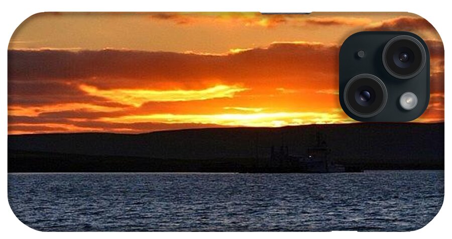 iPhone Case featuring the photograph Sunset - Orkney Islands #1 by Luisa Azzolini