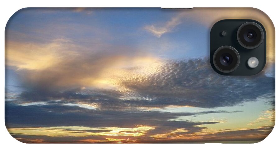 Landscape iPhone Case featuring the photograph Sunset at Redondo #1 by Marian Jenkins