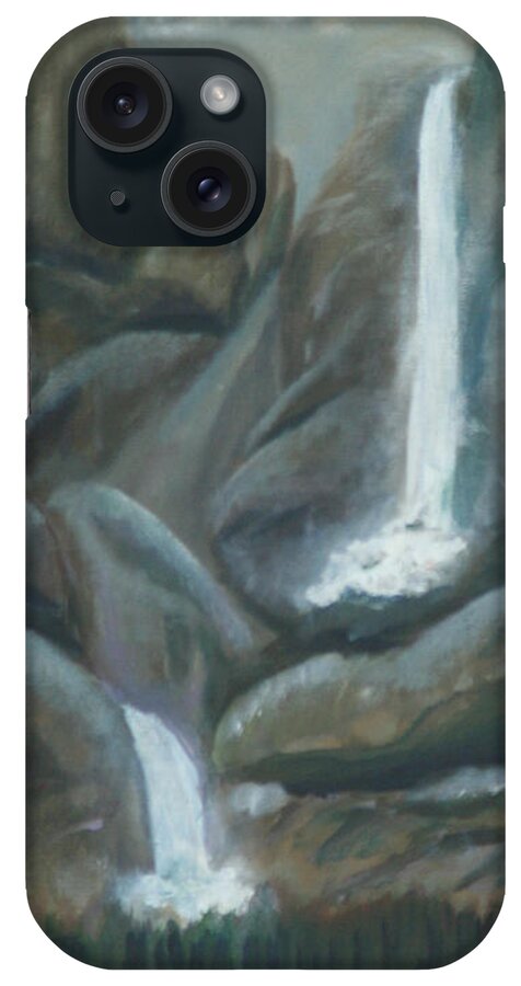 Gail Daley iPhone Case featuring the painting Tears Of The Moon #2 by Gail Daley