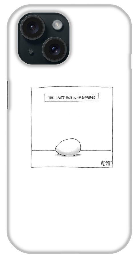 The Last Robin Of Spring #1 iPhone Case