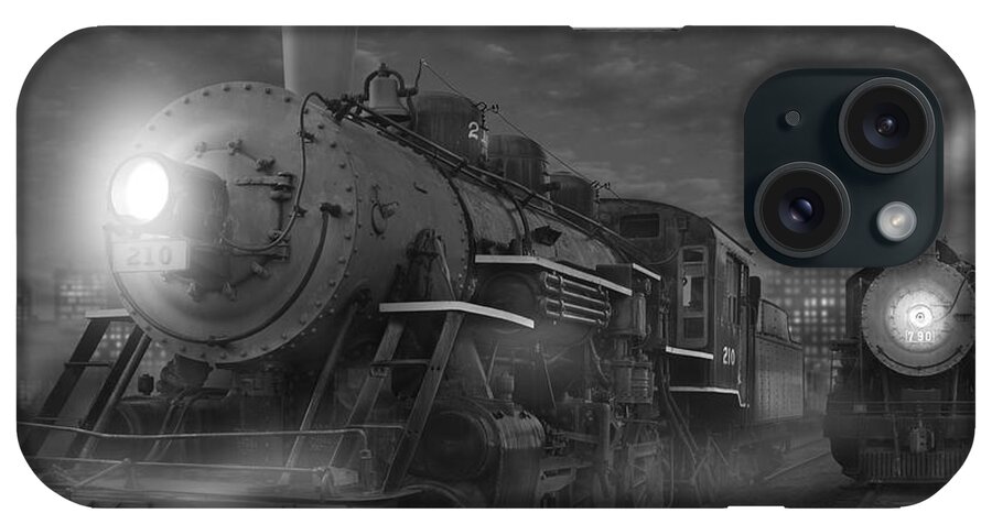 Transportation iPhone Case featuring the photograph The Yard II by Mike McGlothlen