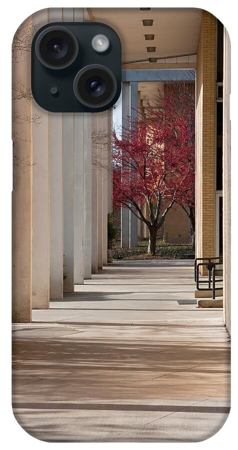 University Of North Carolina iPhone Case featuring the photograph UNCA Campus #1 by Melinda Fawver