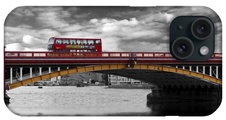 London iPhone Case featuring the photograph Vauxhall Bridge Thames London #1 by David French