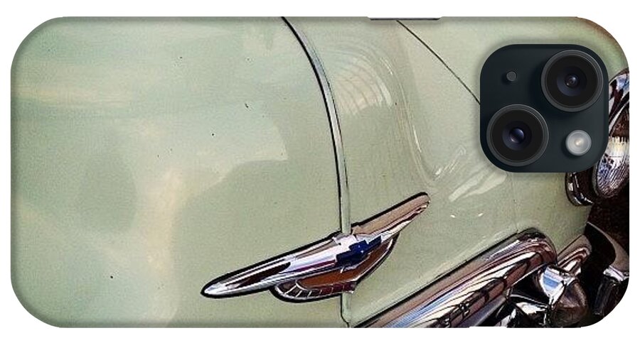 Thecarlovers iPhone Case featuring the photograph #vintage #chevrolet #vintagecars #1 by Mike Valentine