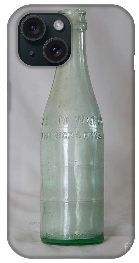 Photography iPhone Case featuring the photograph Vintage Glass Bottle #1 by Phil Perkins