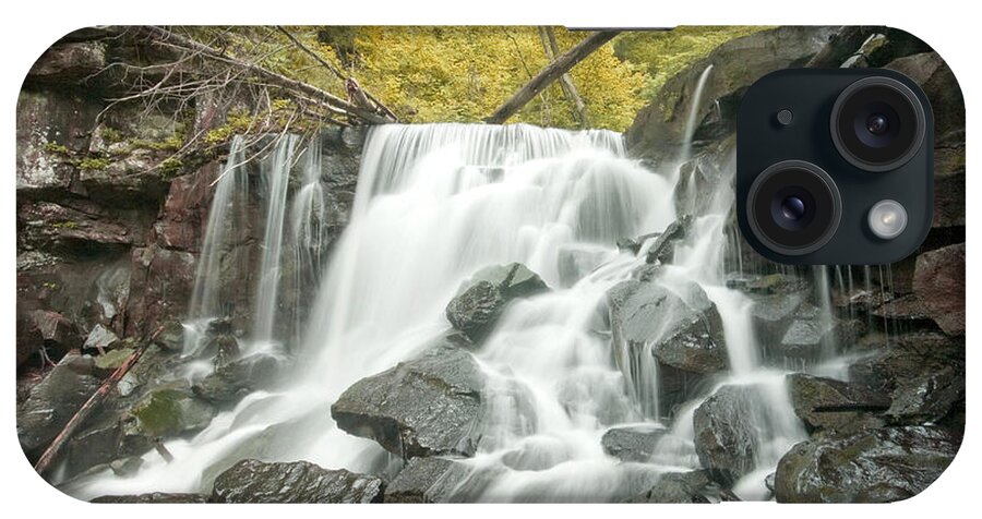 Streams iPhone Case featuring the photograph West Virginia Waterfall #1 by Robert Camp