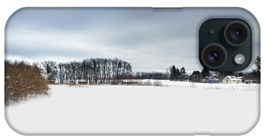 Northampton iPhone Case featuring the photograph Winter Scenic #1 by HD Connelly