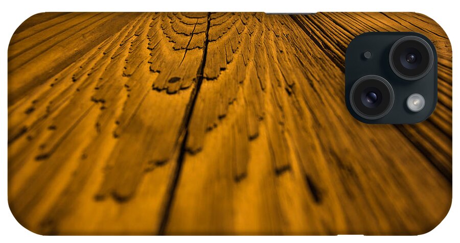 Wood iPhone Case featuring the photograph Wood #1 by Mina Isaac