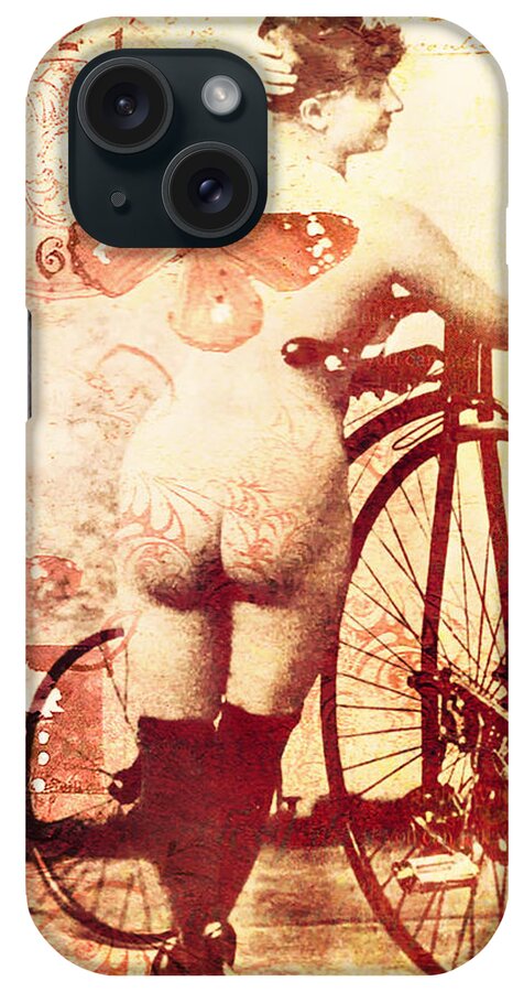 Nostalgic Seduction iPhone Case featuring the photograph Winsom Women #8 by Chris Andruskiewicz