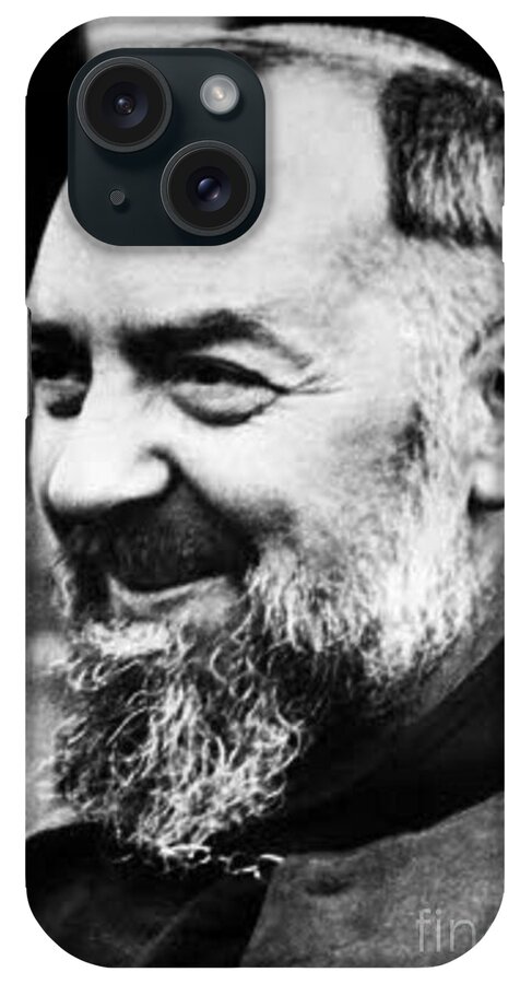 Prayer iPhone Case featuring the photograph Padre Pio #11 by Archangelus Gallery