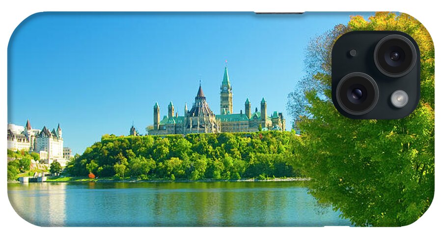 Panoramic iPhone Case featuring the photograph Parliament #11 by Dennis Mccoleman