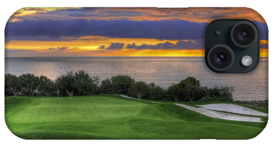 11th Green iPhone Case featuring the photograph 11th Green - Trump National Golf Course by Eddie Yerkish