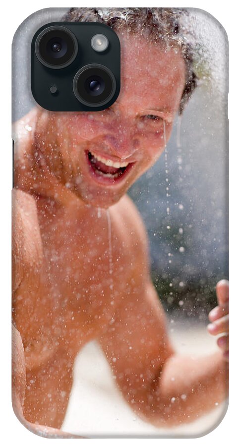 Human iPhone Case featuring the photograph Holiday #12 by Ian Hooton/science Photo Library
