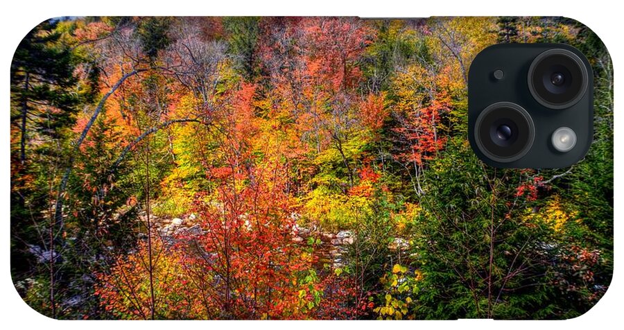 Fall Foliage In New Hampshire iPhone Case featuring the photograph Fall Foliage in New Hampshire #13 by Paul James Bannerman