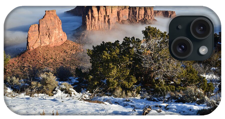 Colorado National Monument iPhone Case featuring the photograph Colorado National Monument by Ray Mathis