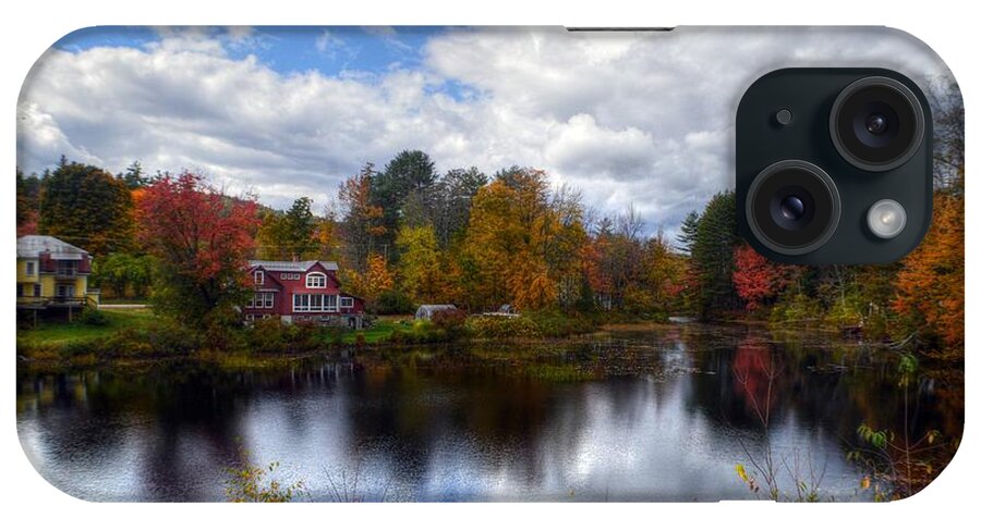 Fall Foliage In New Hampshire iPhone Case featuring the photograph Fall Foliage in New Hampshire #16 by Paul James Bannerman