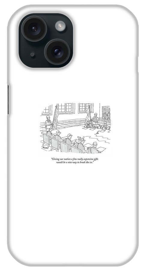 Giving Our Nation A Few Really Expensive Gifts iPhone Case