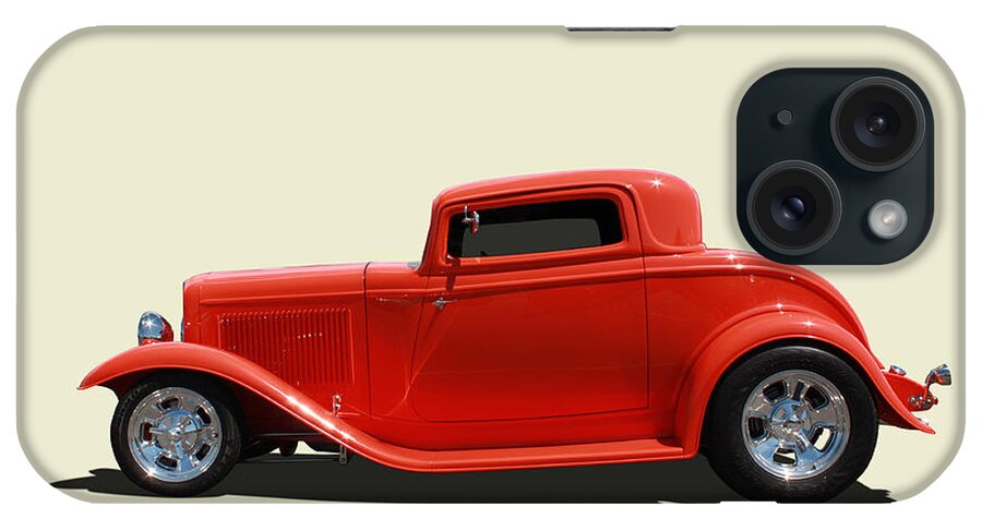 1932 iPhone Case featuring the photograph 1932 Ford 3 Window Coupe by Keith Hawley