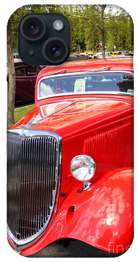 Vintage iPhone Case featuring the photograph 1934 Ford Classic Car by Brenda Kean