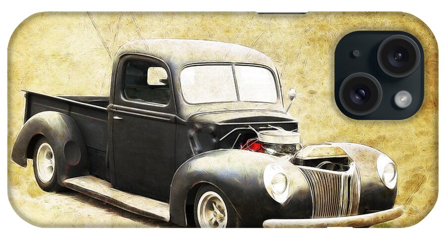 Classic iPhone Case featuring the photograph 1940 Ford Pickup by Steve McKinzie