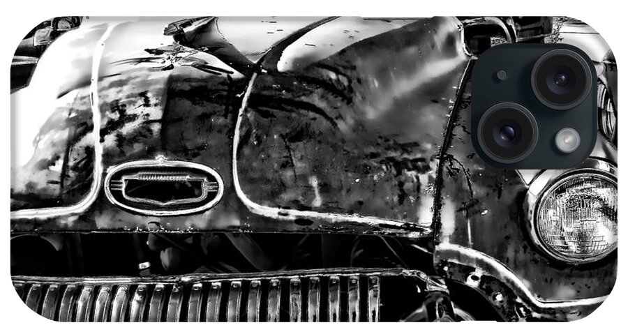 Cathy Anderson iPhone Case featuring the photograph 1940's Junked Car by Cathy Anderson