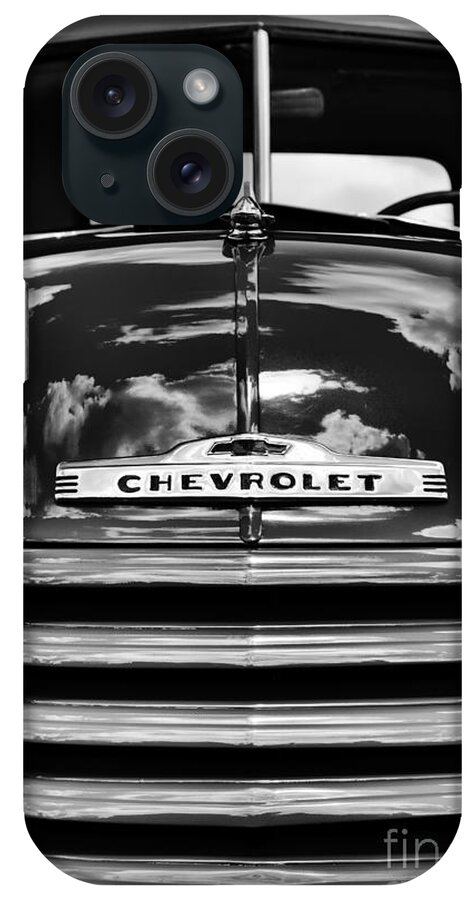Chevrolet iPhone Case featuring the photograph 1951 Chevrolet Pickup Monochrome by Tim Gainey